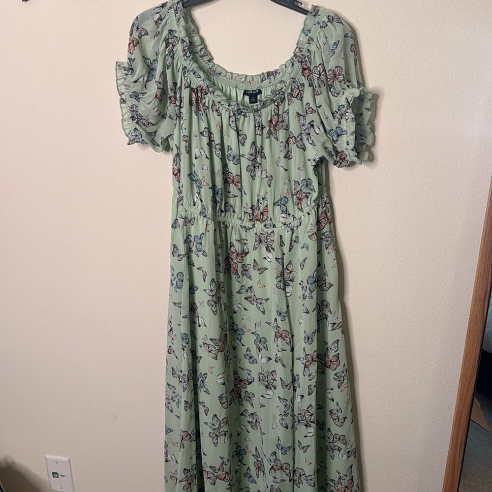 Torrid -butterfly - Maxi Dress - Size 0